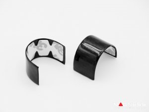 FIAT Steering Wheel Band - 2 piece kit - Carbon Fiber